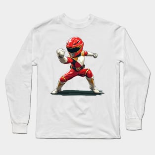 red ranger Long Sleeve T-Shirt